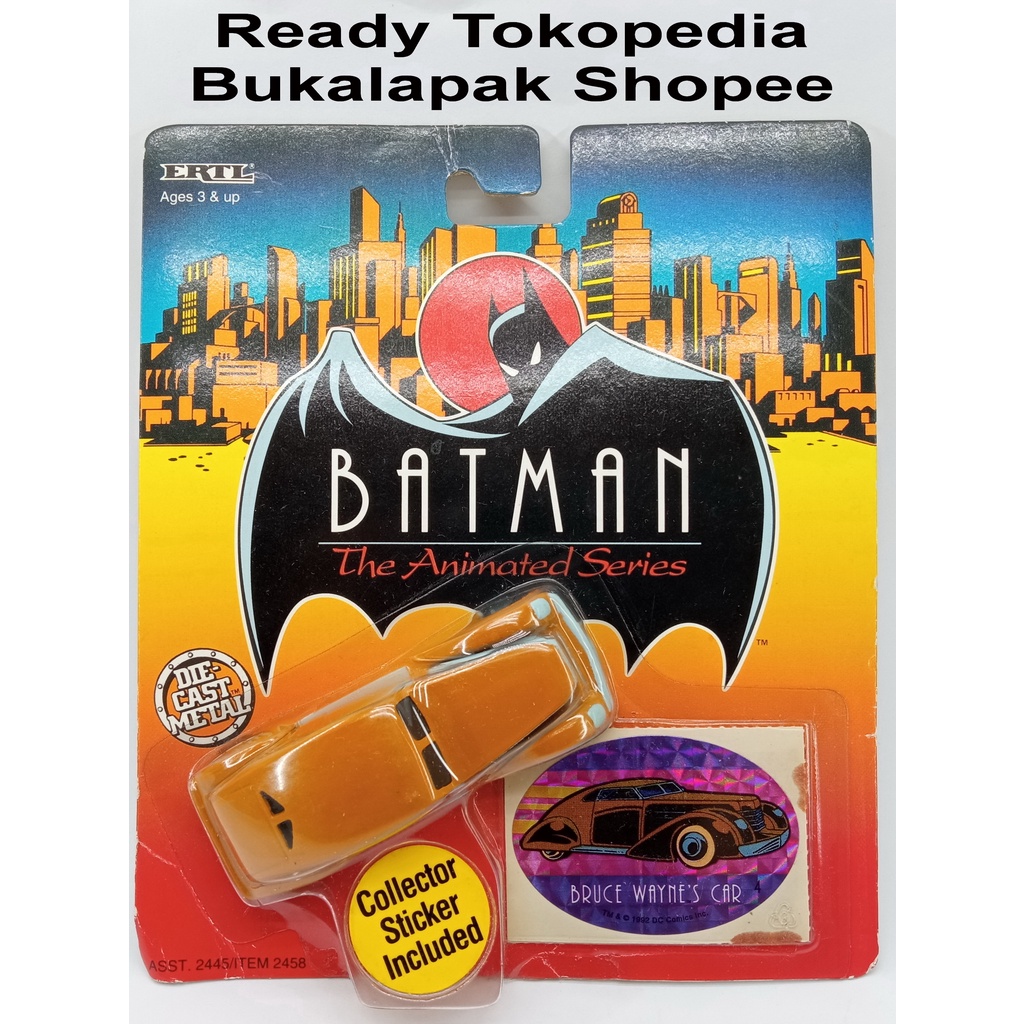 ERTL Batman Bruce Wayne Car The Animated Series Skala 64