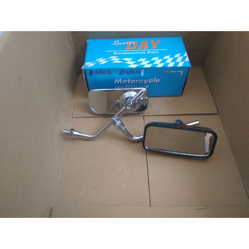 spion kaca spion kotak kecil model daytona import darat 14