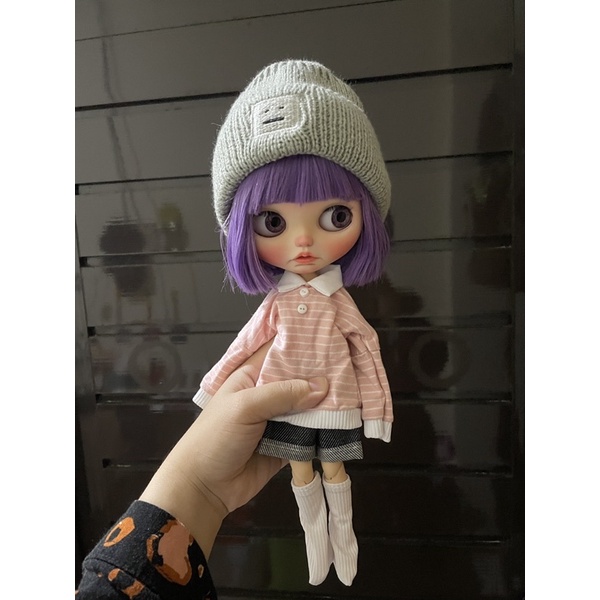 bjd doll clothes 1/6 bjd doll blythe clothes and faceplate