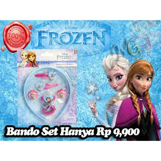 SET ASESORIS RAMBUT  ANAK KARAKTER FROZEN  Shopee Indonesia