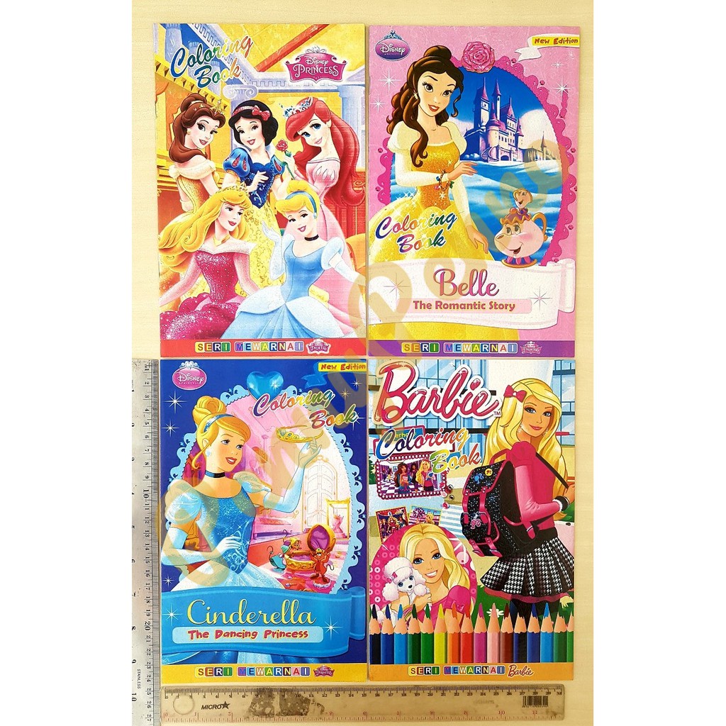 

JC - Buku Mewarnai / Coloring Book Banyak Motif Unik dan Lucu