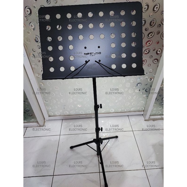 Stand Book Musik Stand Music Stand Musik Lipat Tempat Dudukan Buku Kokoh dan Berkualitas