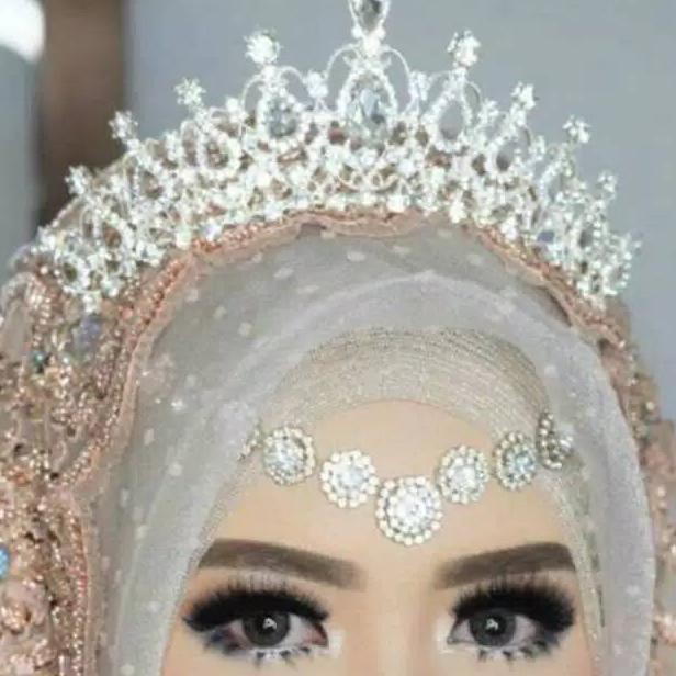 Mahkota pengantin mahkota wisuda mahkota tiara sash