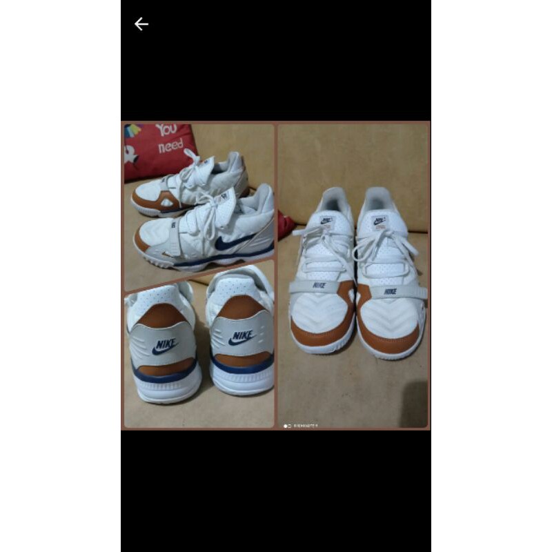 Sepatu anak preloved nike original warna putih