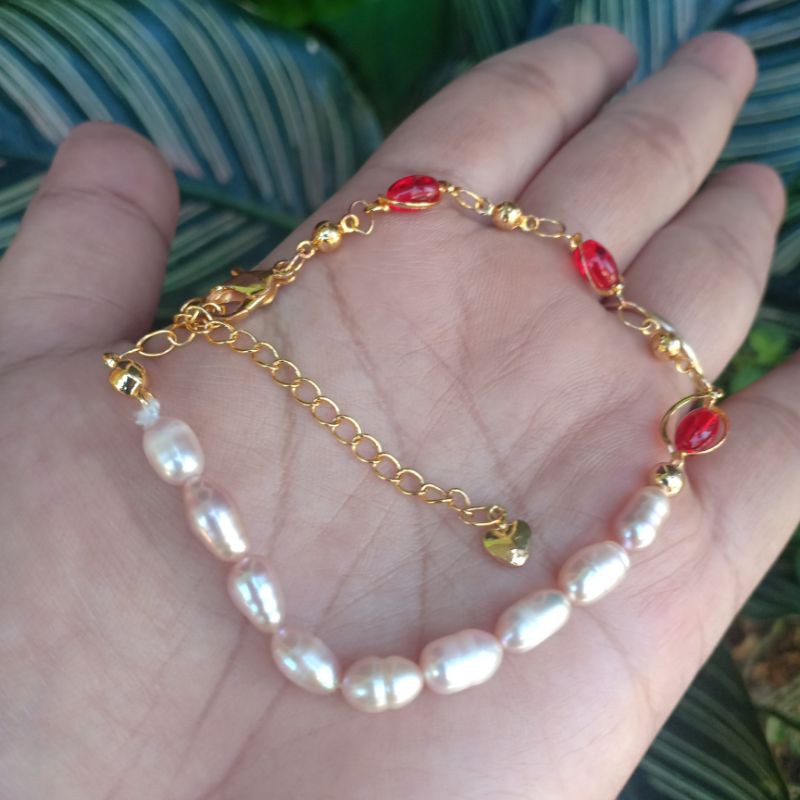 gelang mutiara original lombok