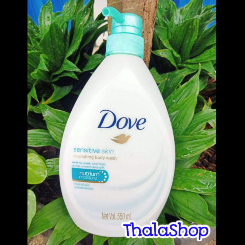 DOVE BODY WASH SENSITIVE SKIN 550ML