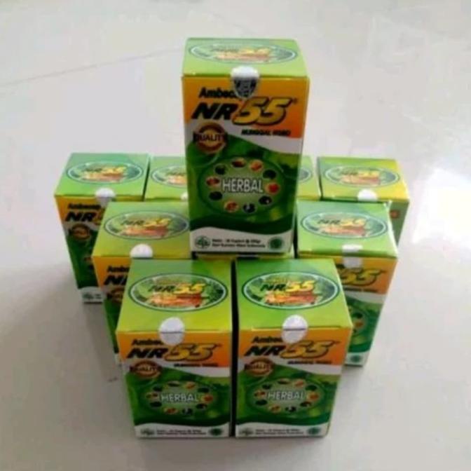 READY STOCK Ambecap NR55 Obat Herbal Original isi 30 kapsul dari Nunggal Roso Asli