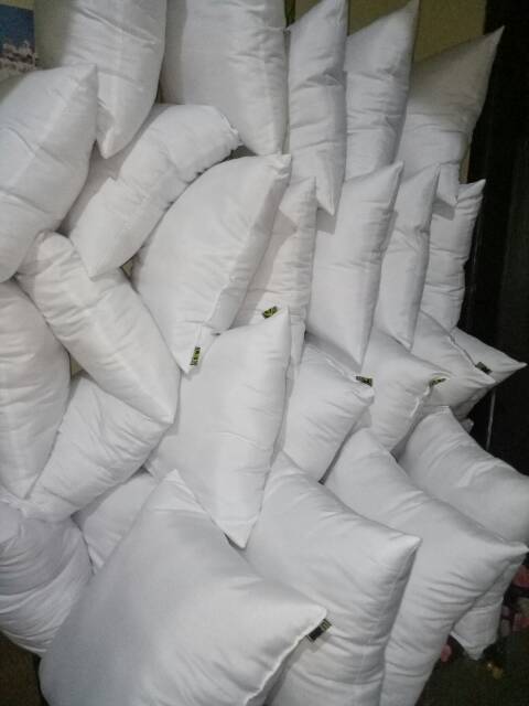 Bantal Kursi Set/Bantal Silikon/Sarung Bantal kursi/Bantal Mobil/ Bantal 40x40/Bantal Sofa