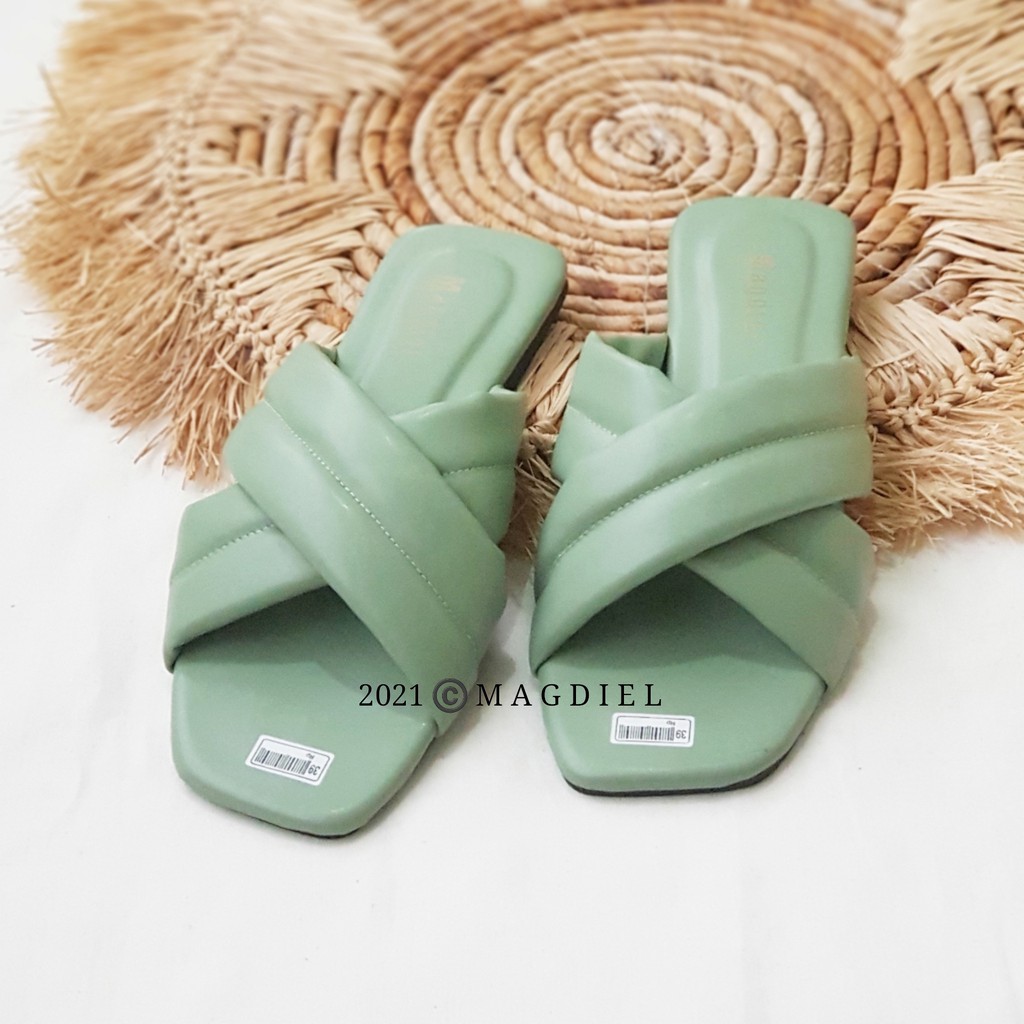 Dazel Sandal Wanita Puffy-Mint