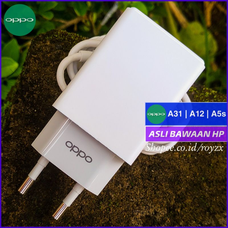 CHARGER CAS CASAN OPPO ORIGINAL A5S A12 A31 A15 F5 F7 ORI BAWAAN HP