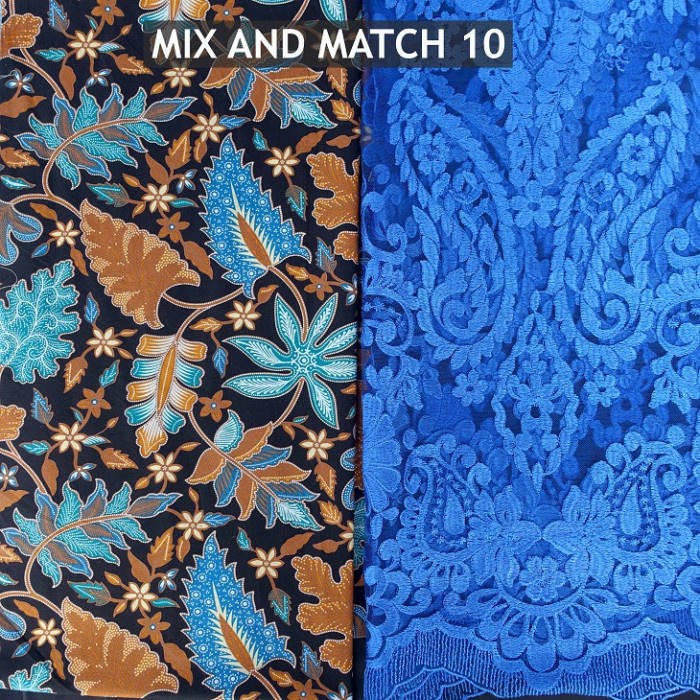 Kebaya Set Kain Batik Kebaya Sarimbit Brukat Batik 010