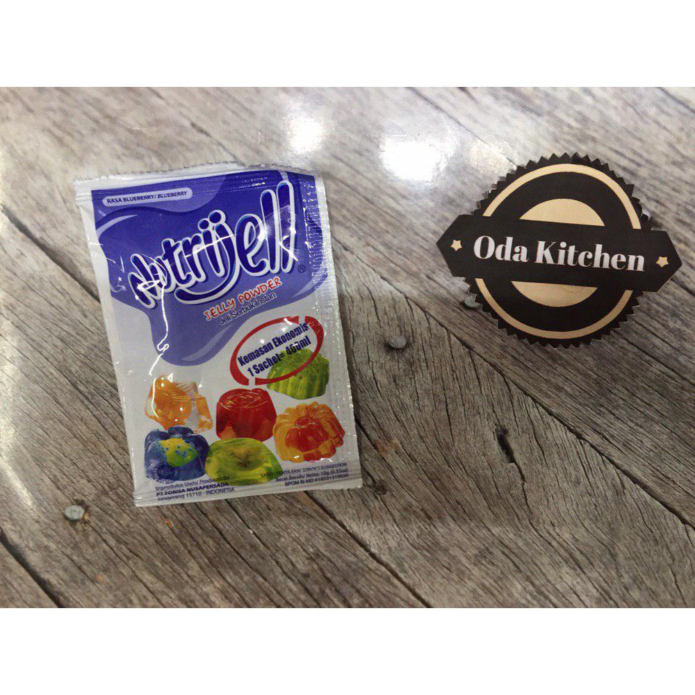 EKONOMNUTRIJELL KONNYAKU JELLY POWDER IS  RASA BLUEBERRY 10gr