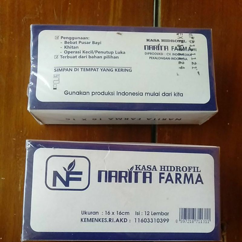 KASA HIDROFIL NARITA FARMA