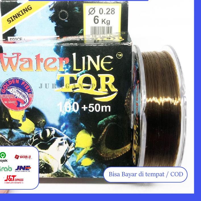 ☉ ACCESSORIES ALAT PANCING SENAR WATERLINE TOR TERSEDIA BERBAGAI UKURAN COCOK UNTUK IKAN MAS DAN KOL