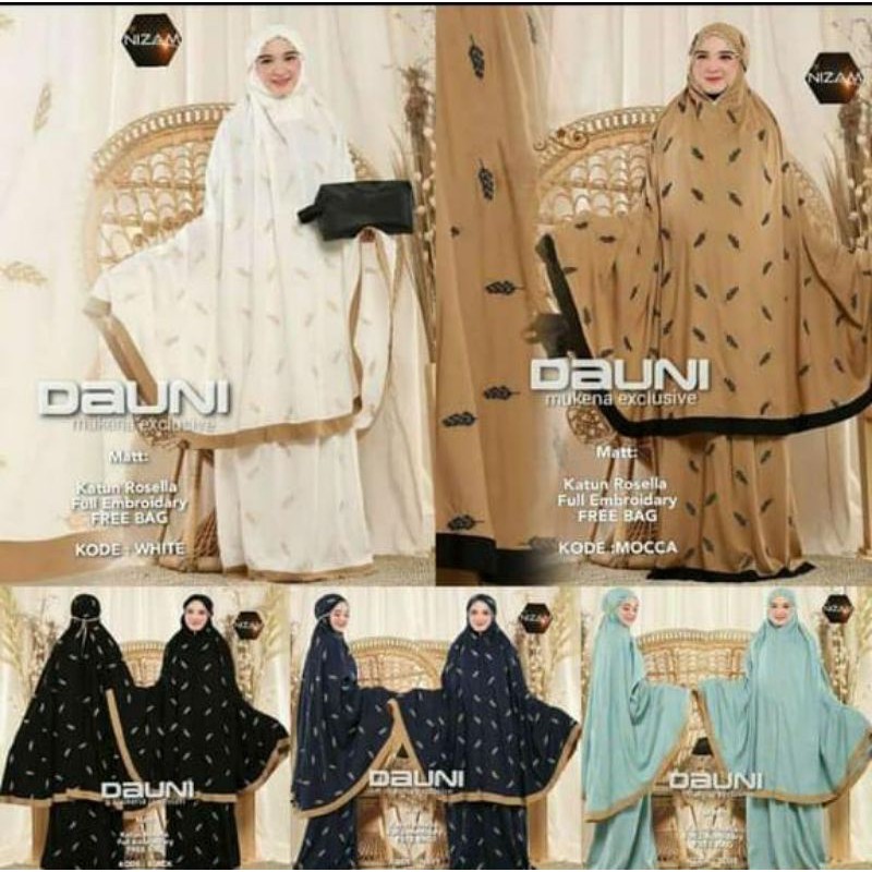 mukena dauni by nizam