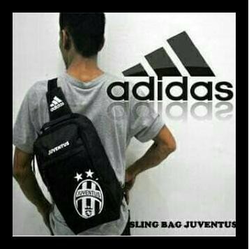 Tas Sepatu Bola Juventus / Tas Sepatu Futsal Juventus / Tas Selempang