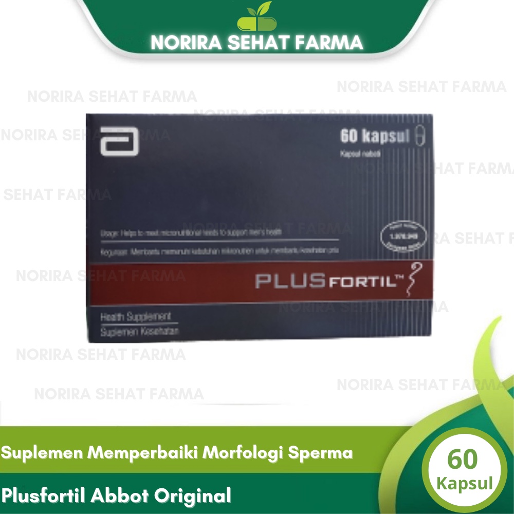 Plusfortil 60 Kapsul Original Terlaris/PLUSFORTIL ABBOTT