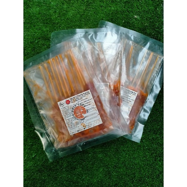 

Sate Karkas Daging Kelinci Pedaging Frozen Marinasi Bumbu Rempah Kuliner Nusantara