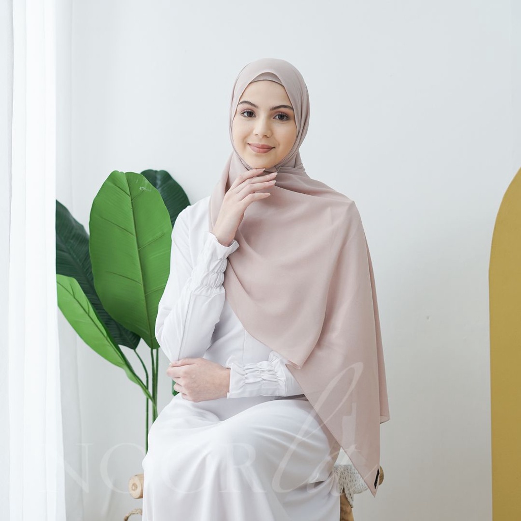 NOORLA - PASHMINA CERUTY BABYDOLL TALIA / HIJAB JILBAB PASHMINA / KERUDUNG PASHMINA COD