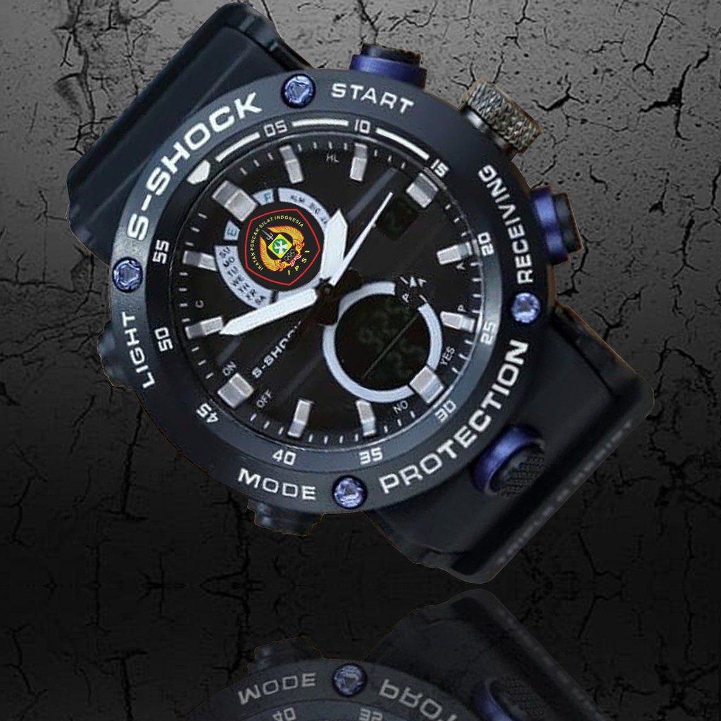 (WATER RESIST) Jam Tangan Logo IPSI / Pencak Silat Indonesi DT - EXCLUSIVE