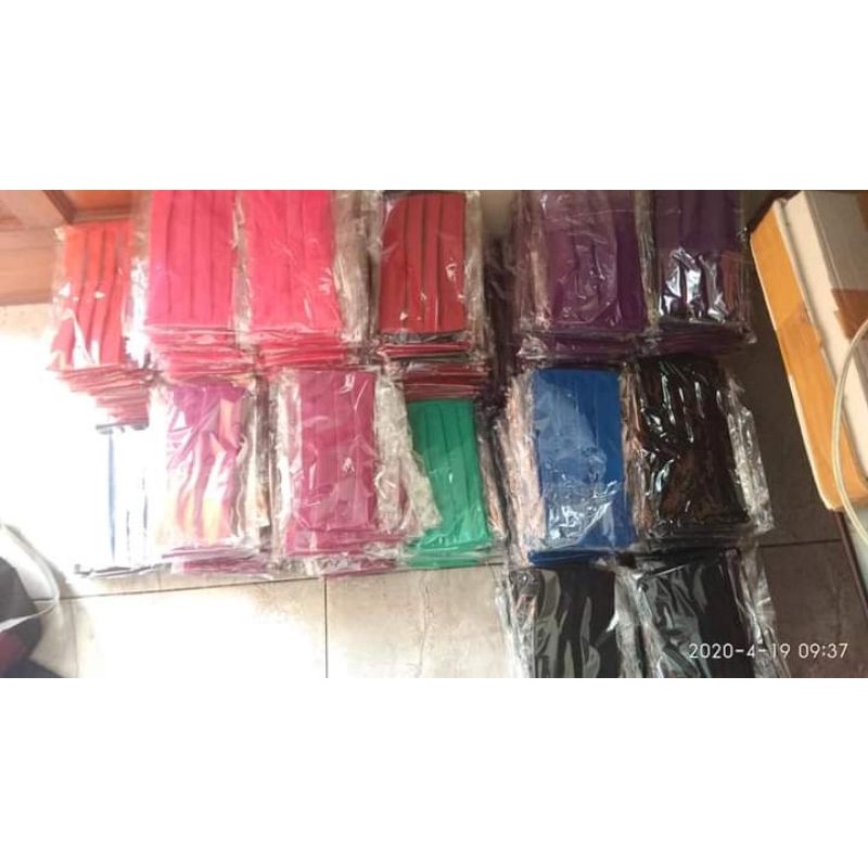 Masker Tali Hijab Satuan Warna Random