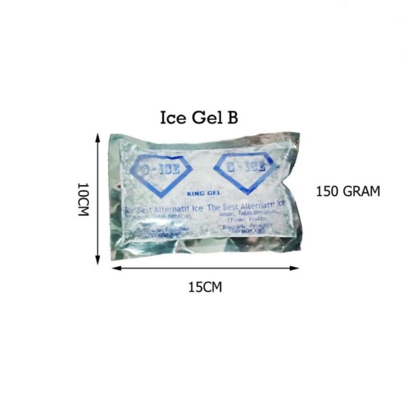 Ice gel 150gr Gel pendingin | Ice gel pack | Es jel pendingin