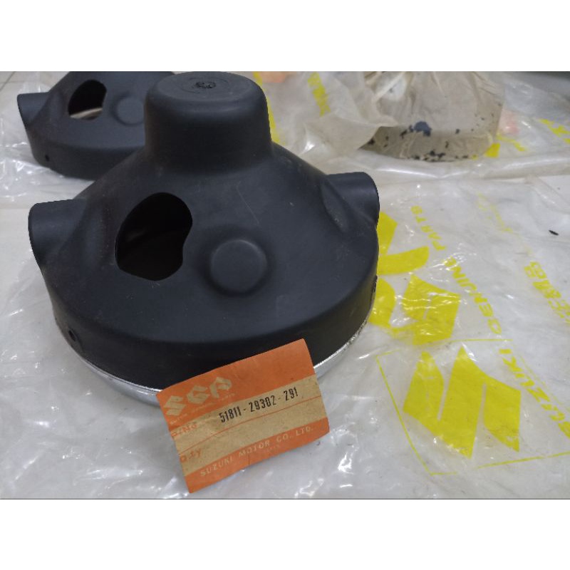 BATOK LAMPU DEPAN LENGKAP RING  SUZUKI GP100 GP125 GP 100 GP 125 TS 100 TS125 NOS