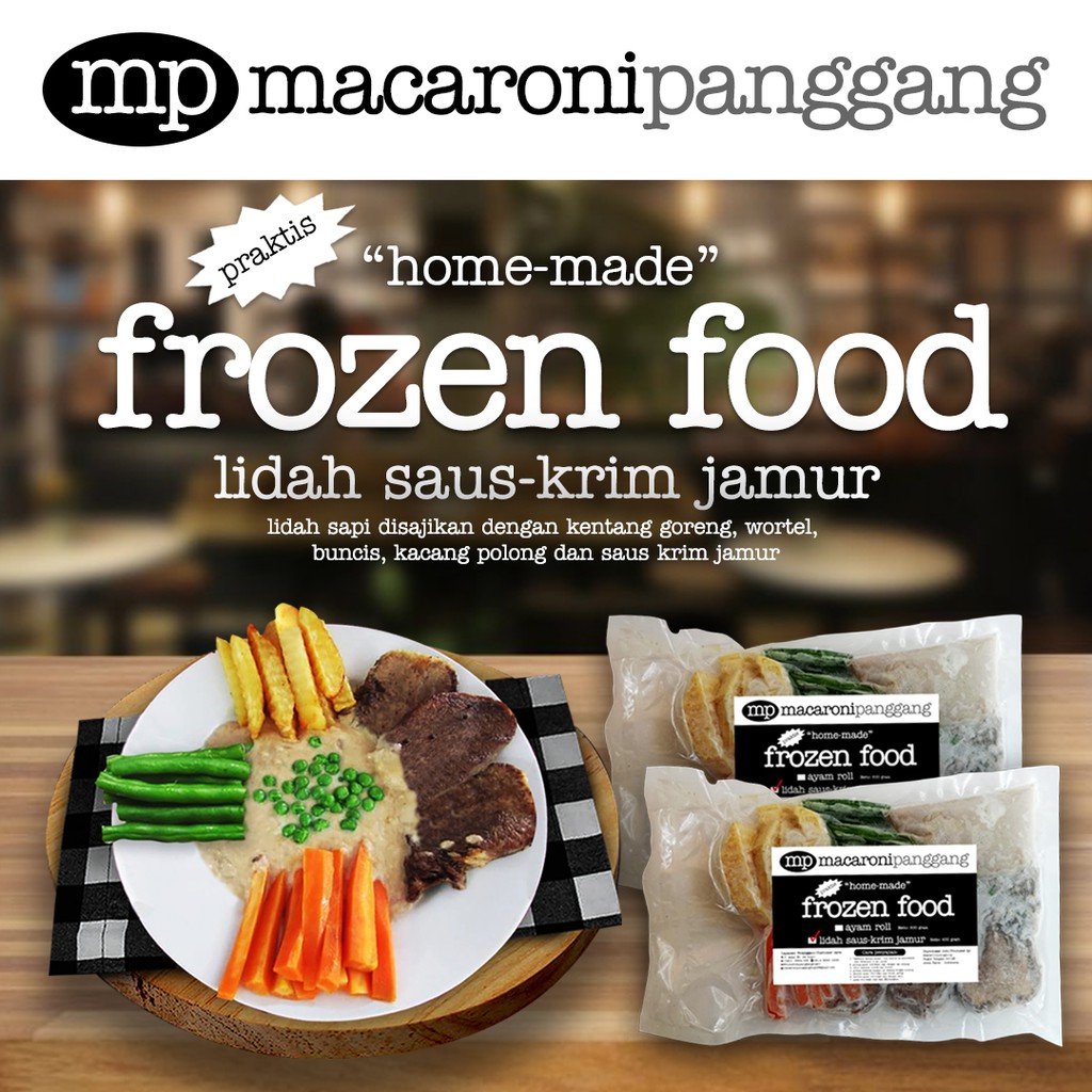 

Lidah saus krim jamur
