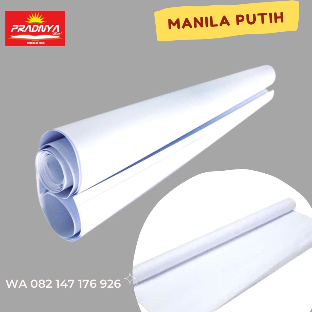 

KERTAS MANILA PUTIH 85cm x 60cm