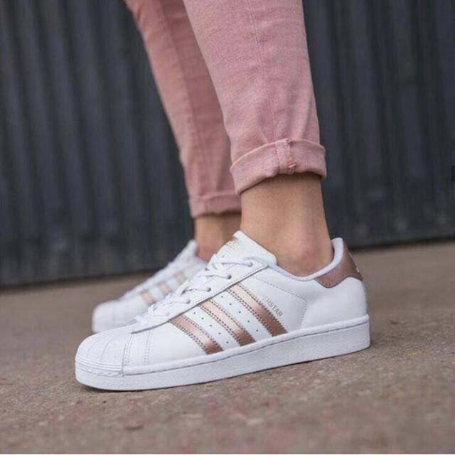 Adidas Superstar Foundation Pack White Gold