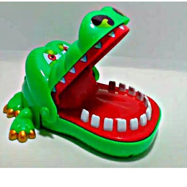 Stok terbatas.. Jual Mainan LZ 2 BUAYA GIGIT / BUAYA DENTIST / BUAYA PENCET / BUAYA PRANK MURAH GROS