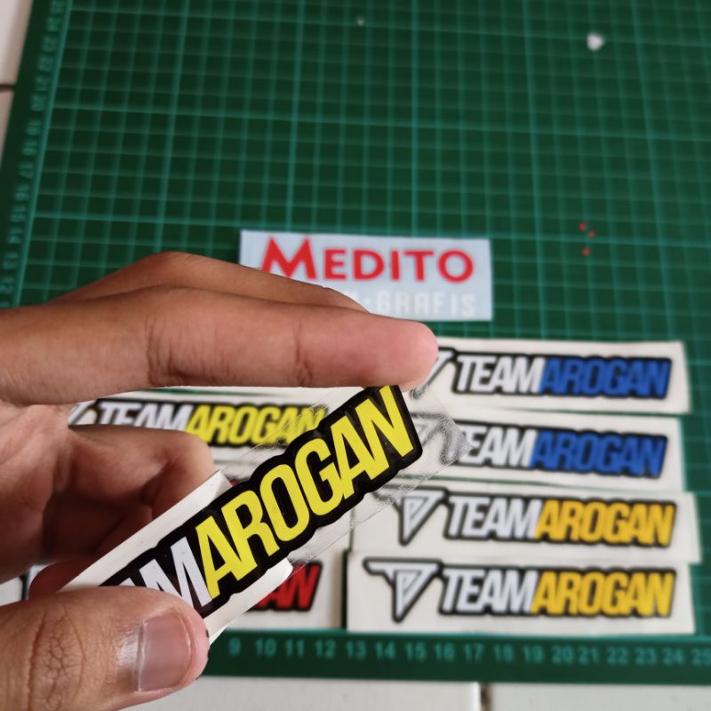 Sticker Cutting Team Arogan