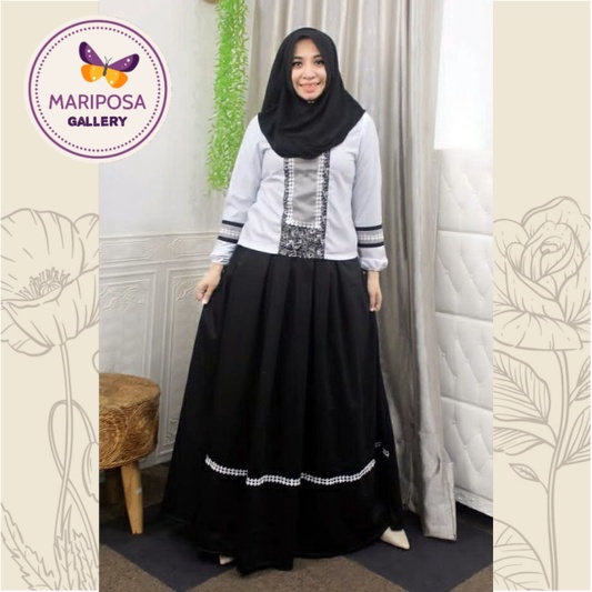 DEURA Busana Muslim Terbaru / Dress Deura / Gamis Deura Original / Setelan Gamis Deura 260 Original