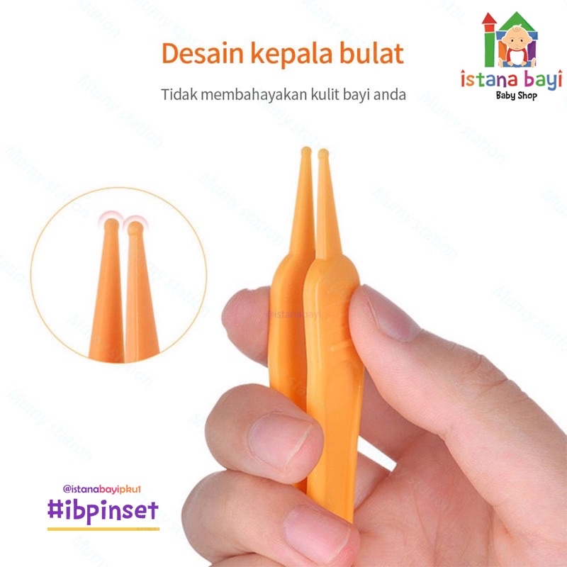 Pinset Bayi Pembersih Hidung Bayi / Penjepit Kotoran Hidung Bayi / Baby Nose Cleaning Tweezer