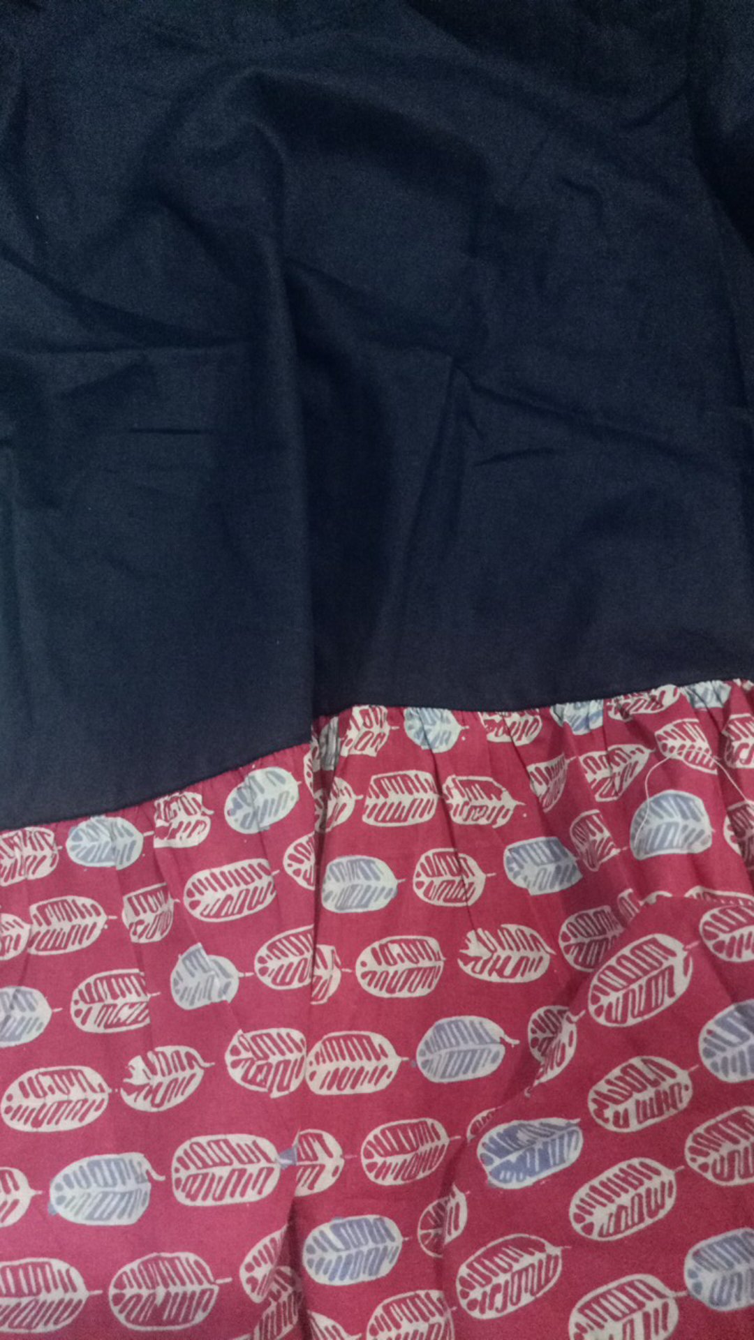 Atasan Batik Cap Kombinasi