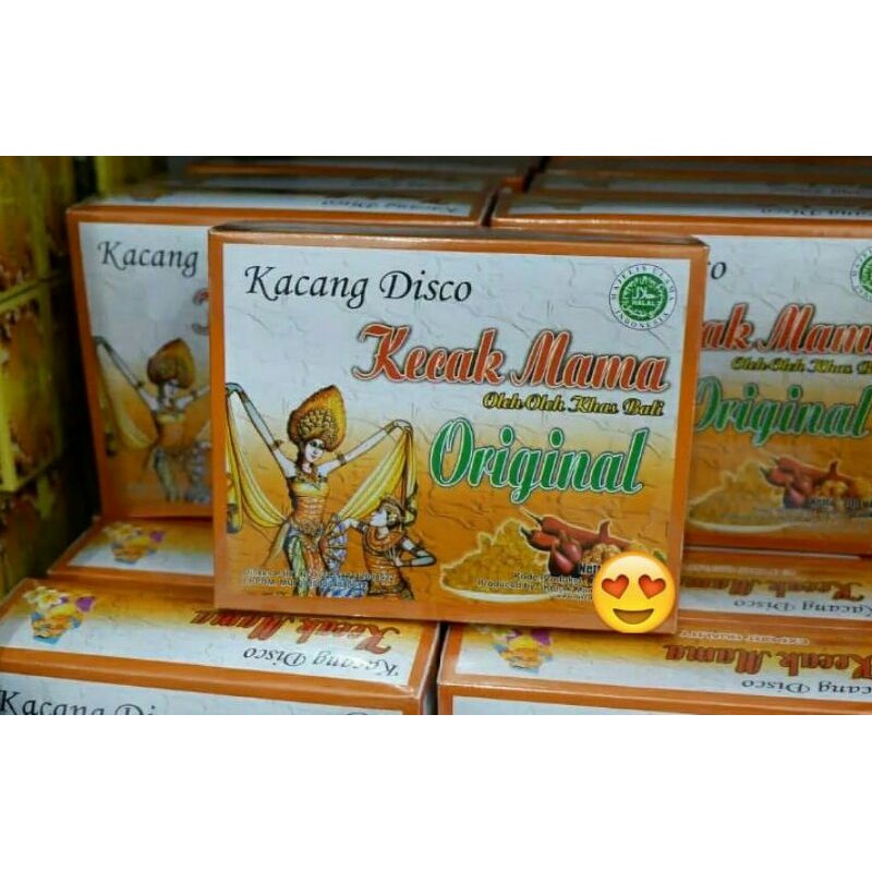 

KACANG DISCO HITS "KECAK MAMA" ASLI BALI 100% 200gr + BUBBLE WRAP