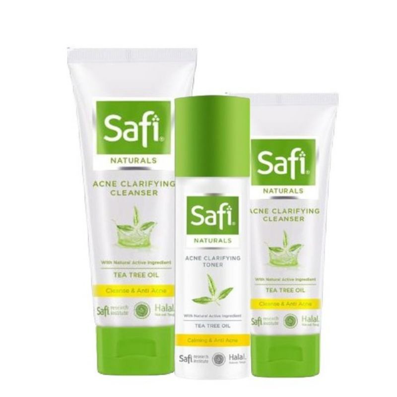 Safi white Natural Anti Acne Cleanser /Toner/Cream