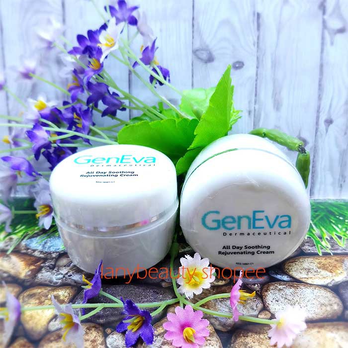 Geneva All day Soothing Rejuvenating Cream SPF 30 untuk kulit sensitif LINK ESCLOB DAN ESTQN
