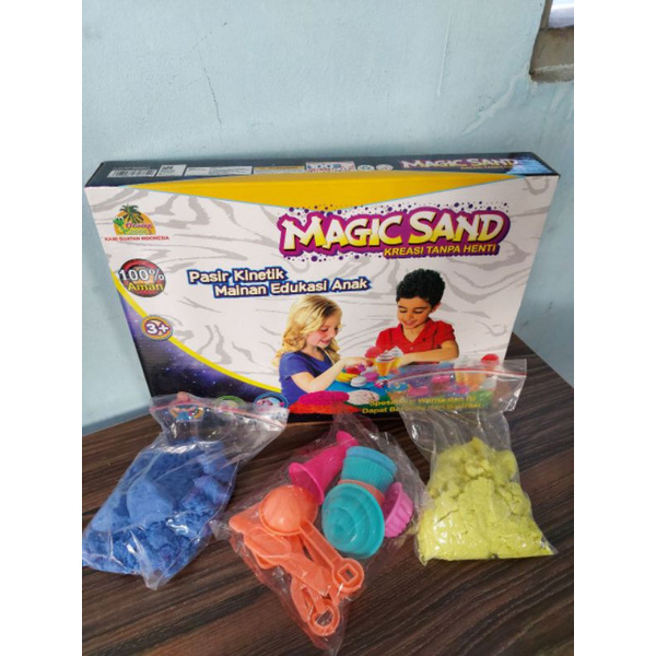 Mainan Anak Pasir Ajaib/ Magic Sand Seri KUE