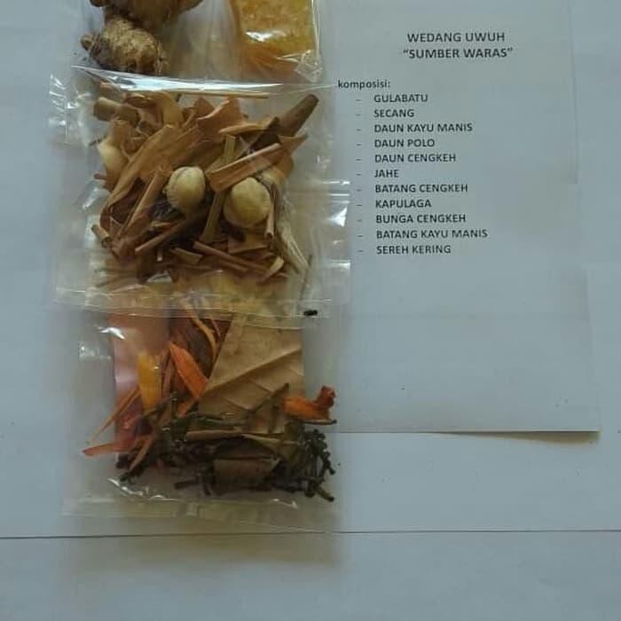 

Wedang Uwuh Lengkap / Rubbish drink isi 10