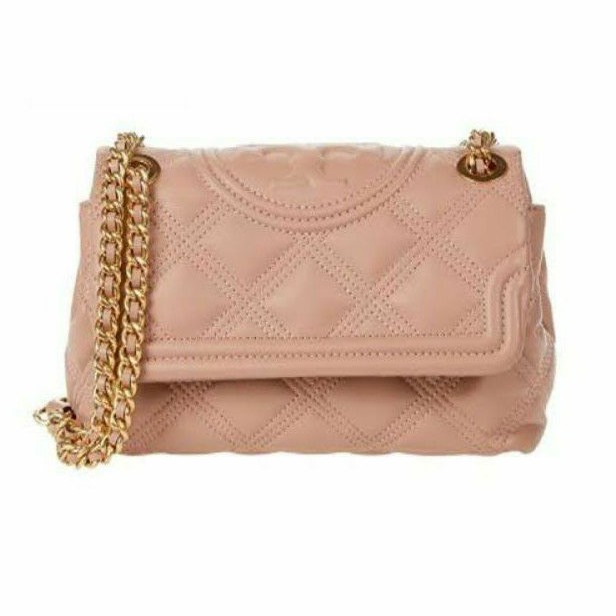 preloved Tory burch soft fleming small pink moon