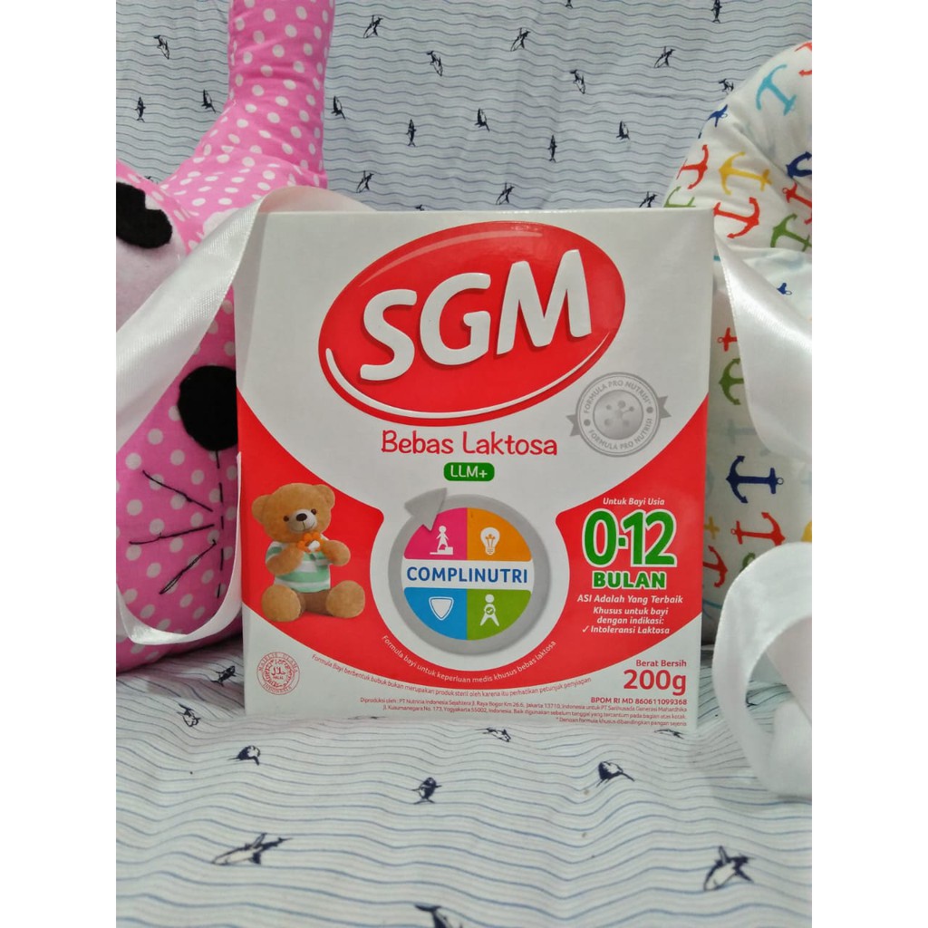 Sgm Bebas Laktosa ( LLM+ )  200 gr - HTA SUSU / PAMPERS / DIAPERS