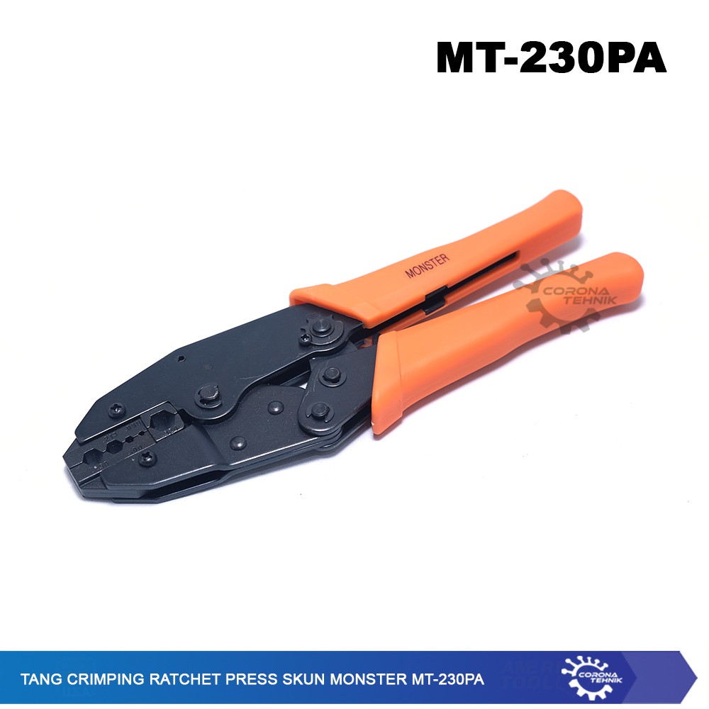 MT-230PA - Tang Crimping Ratchet Press Skun Monster