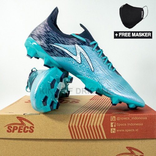 Sepatu Bola Specs Accelerator Alpha Elite FG Aqua 101504 Original BNIB