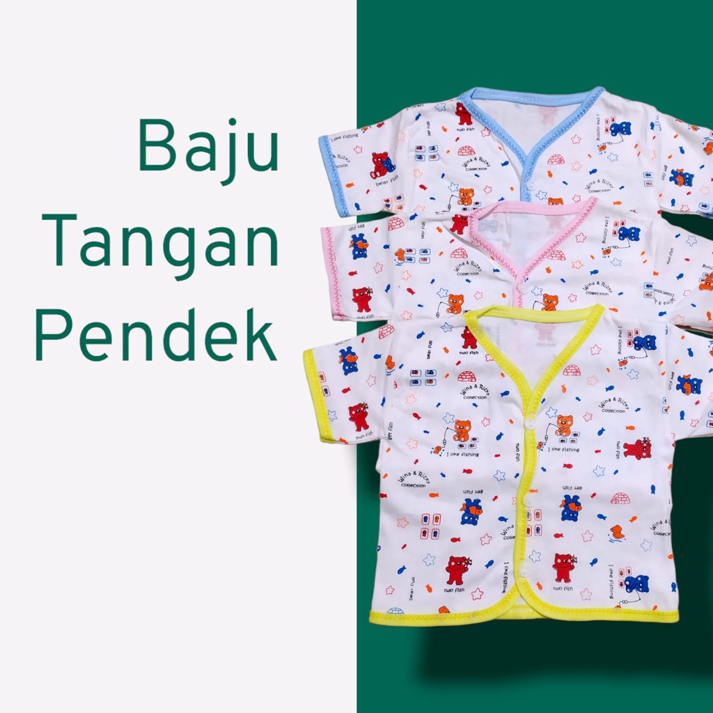 Atasan Baju Bayi Newborn Baju Bayi 0-1 tahun