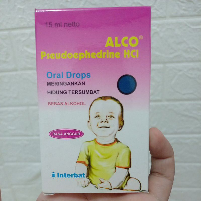 Alco Drop Obat Pilek  Bayi Anak