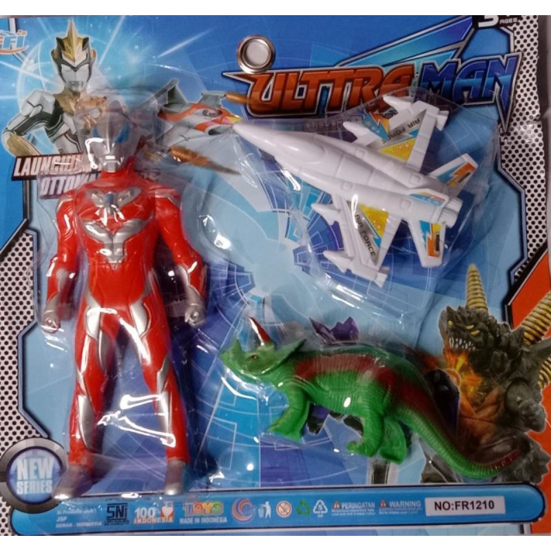 MAINAN ANAK ULTRAMAN DAN MONSTER DINO FR 1210