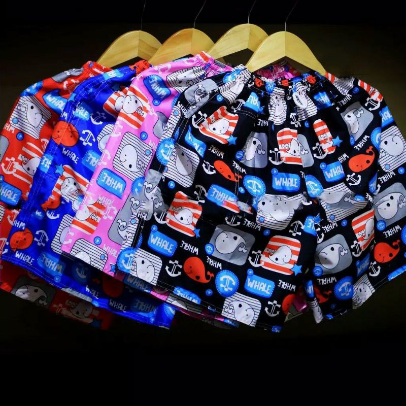 celana pendek jumbo/celana jumbo/celana karakter wanita/celana harian/celana katun paus