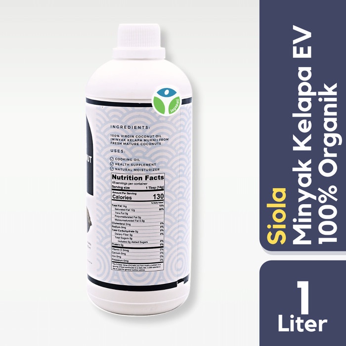 

Fe0Ggg Siola - Virgin Coconut Oil 1000Ml - Minyak Kelapa Organik 75djbfv
