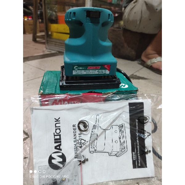 mesin amplas mailtank sh-116 /amplas petak amplas persegi mesin sander MAILTANK SH-116